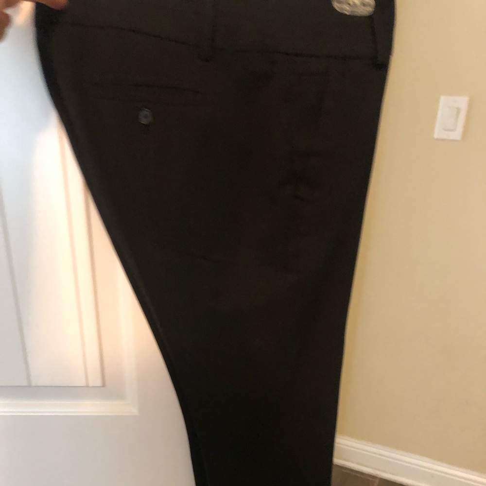 Loft Slacks Marisa Style Sz 10, black, lt weight